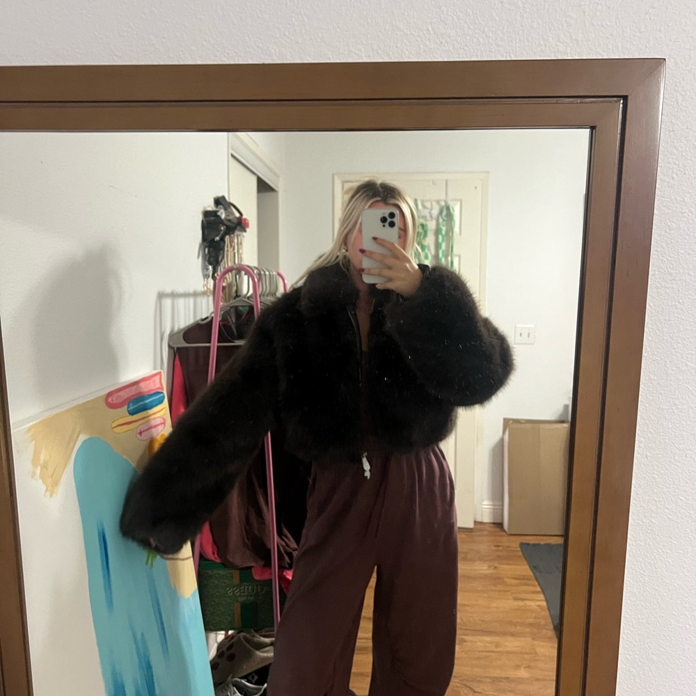 ANEWSTA fur coat - Picture 3 of 13